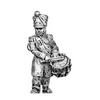 Drummer, greatcoat (18mm)