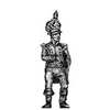 Foot artillery officer (18mm)