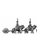 NEW - Limber set - 4 horse, walking, Gribeauval limber (18mm)