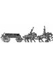 NEW - Caisson set - 4 horse, galloping (18mm)