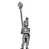 Chasseur of the Guard eagle bearer (18mm)