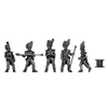 Guard Foot artillery crew, loading gun (18mm)