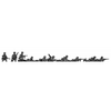 Fallschirmjager section kneeling and prone (20mm)
