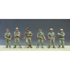 DAK troops relaxing, standing (20mm)