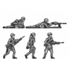 Helmets, DP LMG crews moving and firing (20mm)