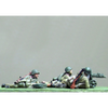 Maxim gun team, helmets, firing (20mm)