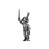 Officer, with sword (musketeers and grenadiers) (18mm)