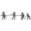 Foot artillery crew, relaying (18mm)