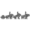 Heavy limber, team and riders (18mm)