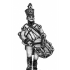 German fusilier drummer, shako (18mm)