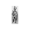 Grenzer officer, shako (18mm)