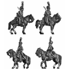 Hussars at rest (18mm)