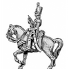 Landwehr trumpeter, English shako (18mm)
