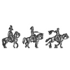 Russian Staff Officers mounted (18mm)
