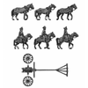 Foot artillery heavy limber team (18mm)