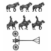 Horse artillery light limber team (18mm)