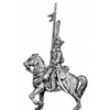 Hussar, front rank with lance (18mm)