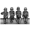 German Kubelwagen crew in helmets (20mm)