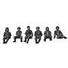 Tank crew seated variants (20mm)