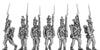 Hungarian fusilier, shako, marching, shoulder arms (18mm)