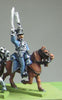 Saxon Hussar Officer (18mm)