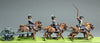 RHA Limber Team - galloping, 6 horses (18mm)