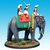 Indian Elephant and Crew (28mm)