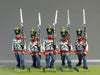 Hungarian fusilier, shako, marching, shoulder arms (18mm)