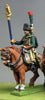 Chasseur a Cheval eagle bearer at rest (18mm)
