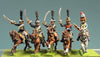 Polish Hussars 1812, charging (18mm)