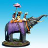 Indian King Porus Elephant and Crew (28mm)