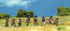 Spanish guerrillas skirmishing (18mm)