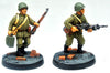 Soviet infantry LMG team in helmet (28mm)