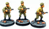 Soviet infantry in side cap with SMG (28mm)