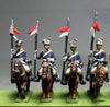 NEW - Lancers at rest (18mm)