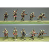 Infantry section, jerkins, advancing (20mm)